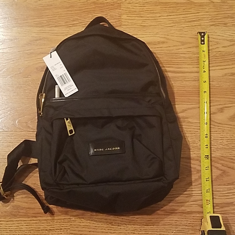 Final Price! NWT Marc Jacobs black nylon backpack - Picture 2 of 7